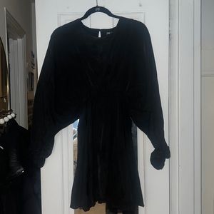Zara black mini dress